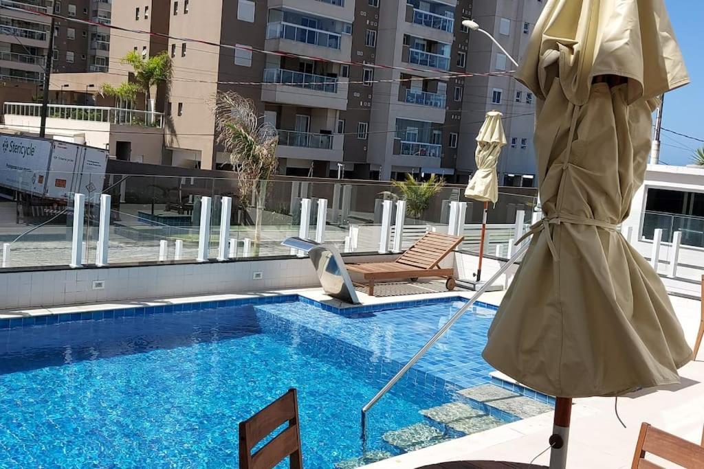 Ap, Condominio, Vista Do Mar, Piscina, Estacionamento Itanhaém Екстериор снимка